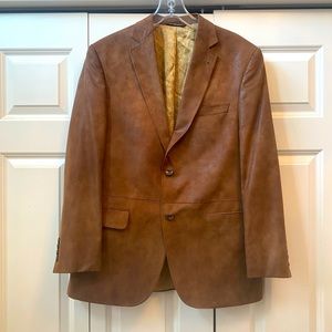 Vintage Suede Prossimo Jack Victor Suit Jacket Brown Medium/large Made In Canada